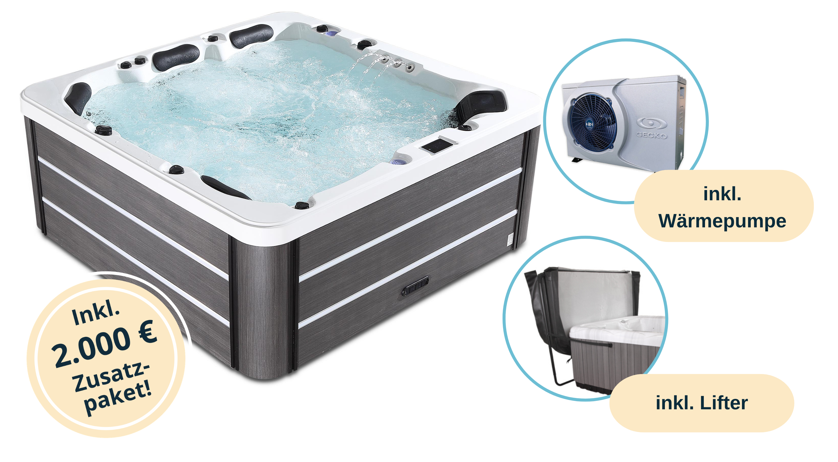 Whirlpool balearis® PRO 5 ECO - Dark + Easy Lifter