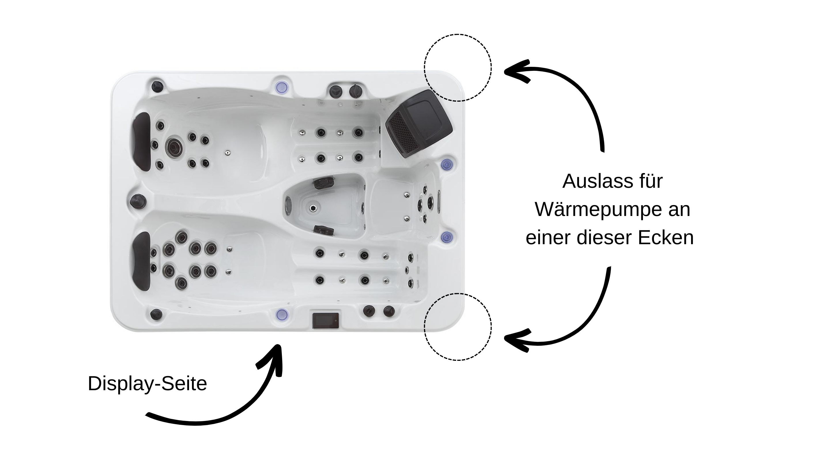 Whirlpool balearis® PRO 3 ECO - Dark + Easy Lifter